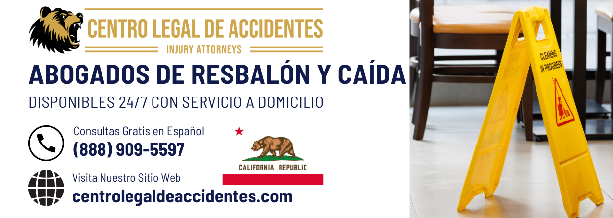 Abogados de Accidentes Resbalón, Tropiezo y Caída, California