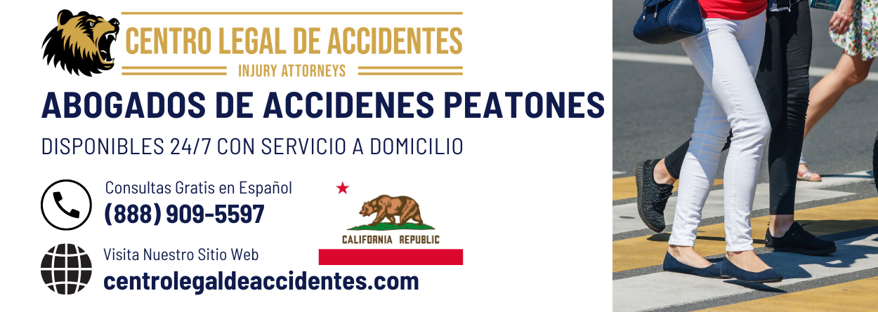 Abogados de Accidentes Peatones, California