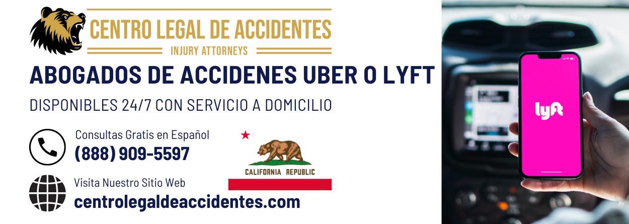 Abogados de Accidentes Uber o Lyft, California