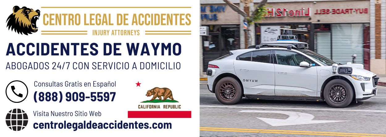 Abogados de Accidentes de Waymo California